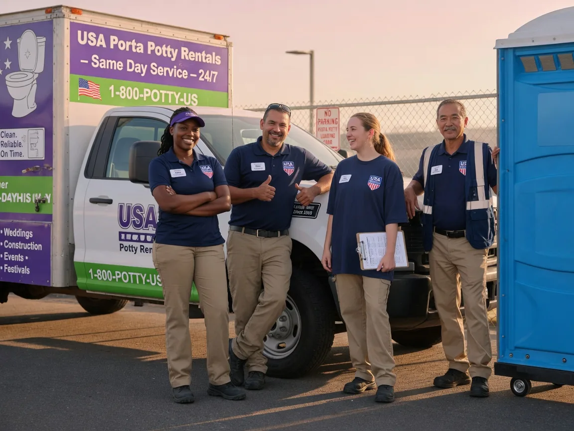 Porta Potty Rental company in Saginaw, MI