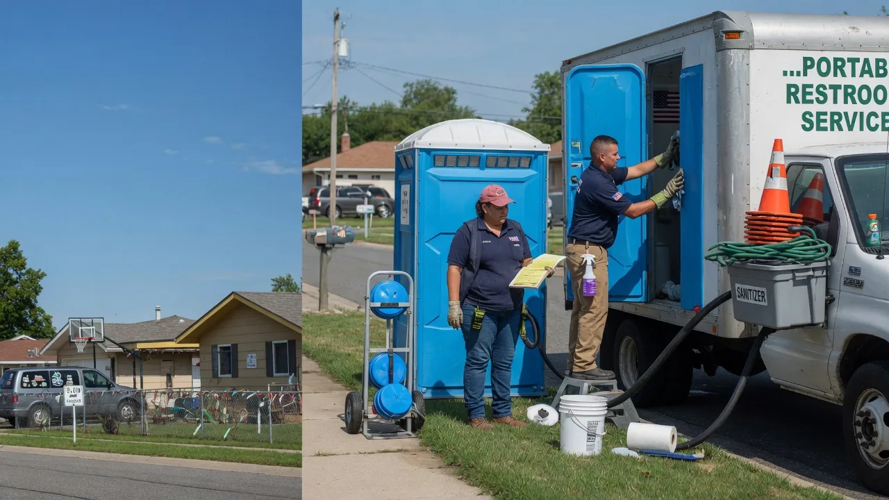 Portable Toilet Rental in Saginaw, MI near me